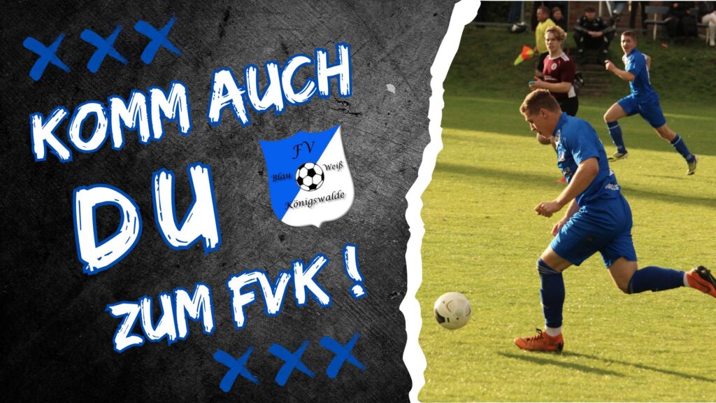 FV Königswalde Nachwuchs Motivation